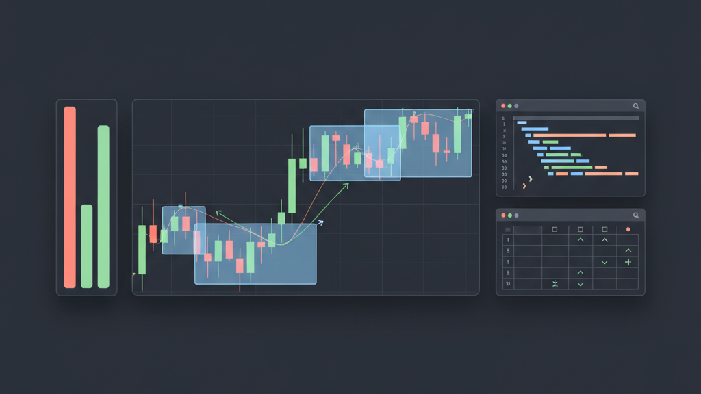 Automating advanced chart pattern recognition using Pine Script on TradingView
