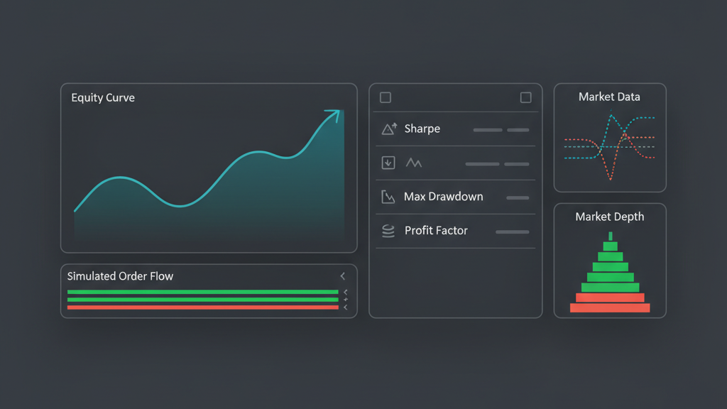 Trading script development for precise backtesting of new algo strategies