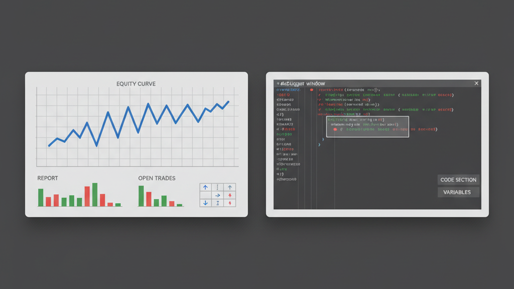 Debugging and backtesting MQL4 strategies effectively within the MT4 platform