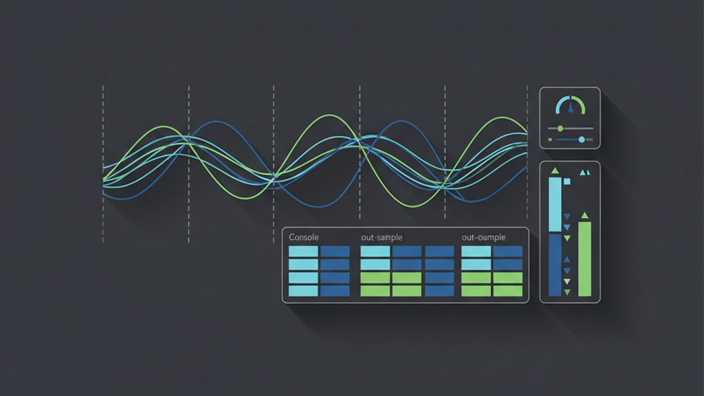 Robust backtesting with walk forward and out of sample testing